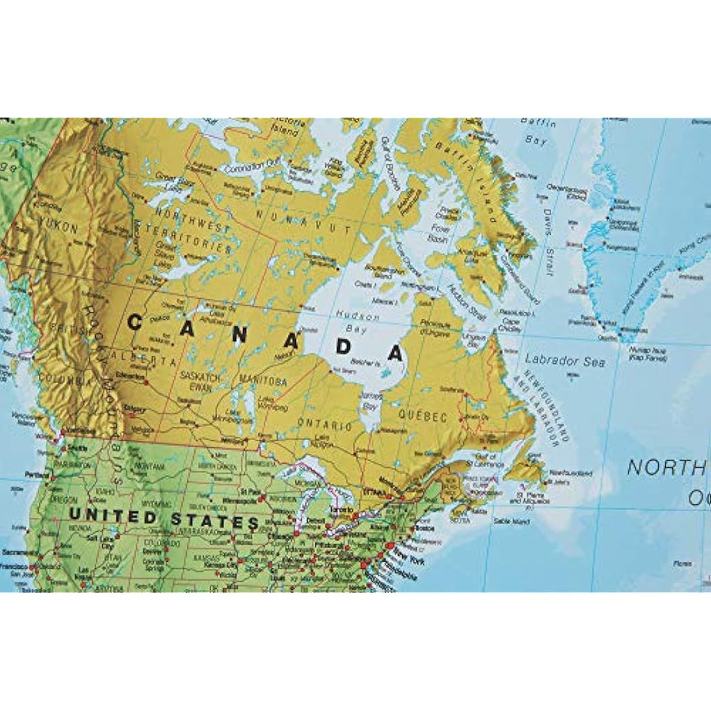 World Wall Map 2025 – Laminated Political Map by Maps International