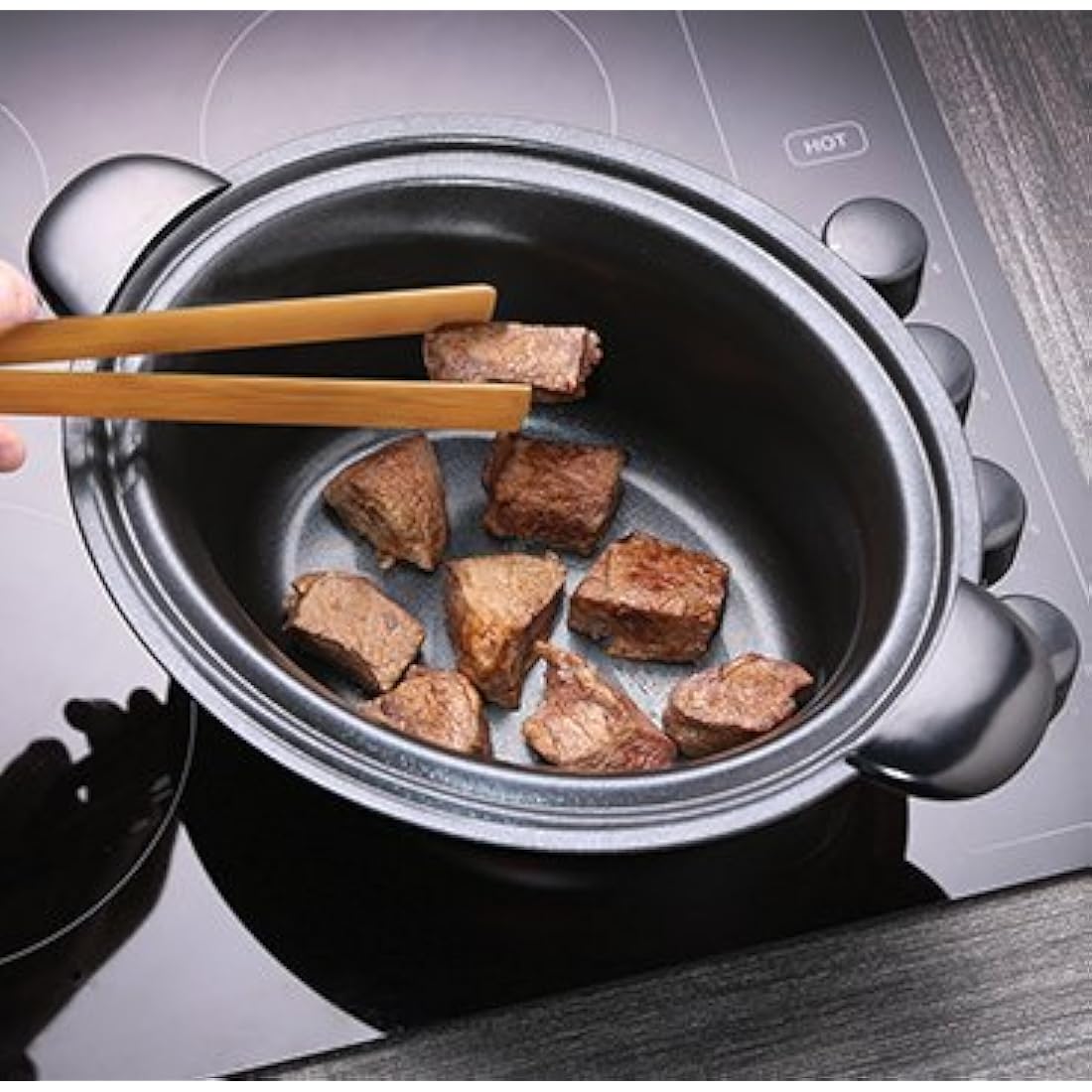 Russell Hobbs 3.5L Slow Cooker – Stainless Steel Electric Pot