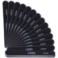 Lictin Professional Nail Files - 16 Pack 120/240 Grit Emery Boards