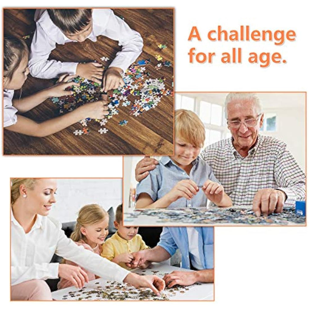 Jolof Store 1000 Piece Animal Jigsaw Puzzle for Adults – 27.6 x 19.7 in