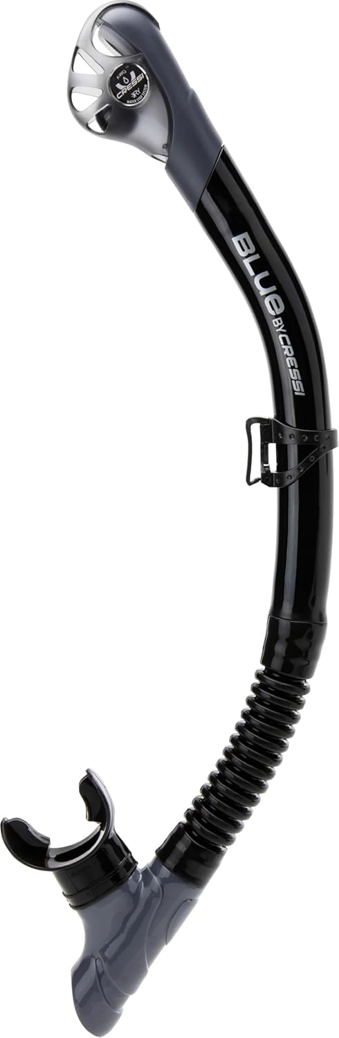 Cressi Musa & Scilla Snorkeling Combo – Silicone Mask and Dry Snorkel Set