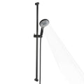 OFFO 6-Mode High Pressure Shower Head Set with 100cm Slide Bar | Matte Black