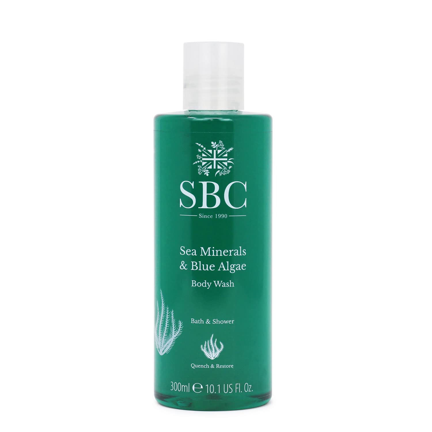 SBC Sea Minerals & Blue Algae Body Wash - Purifying Cleanser (300ml)
