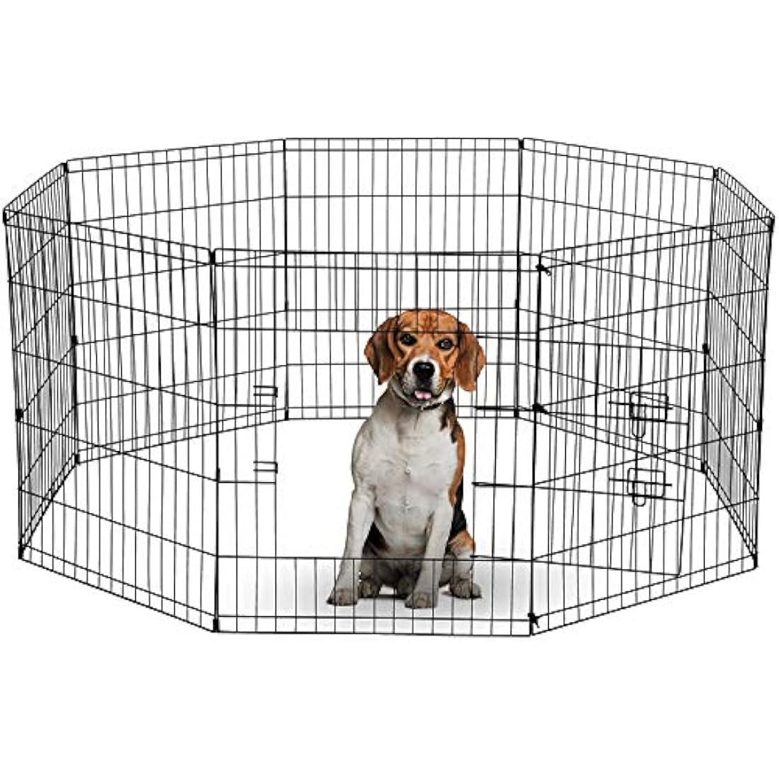 Underdog 8 Panel Foldable Pet Playpen | Indoor & Outdoor Puppy Pen - 76cm