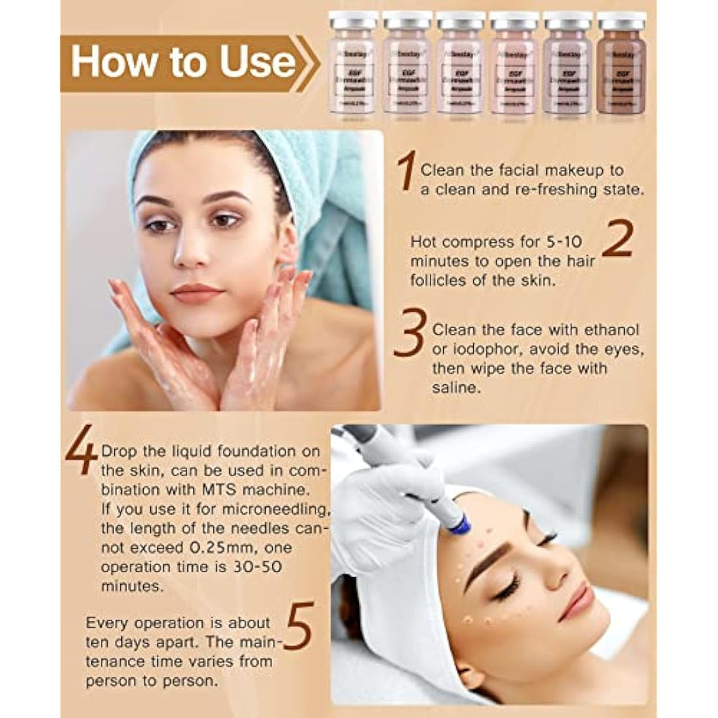 Jolof Store BB Glow Microneedling Serum – Semi-Permanent Foundation Set
