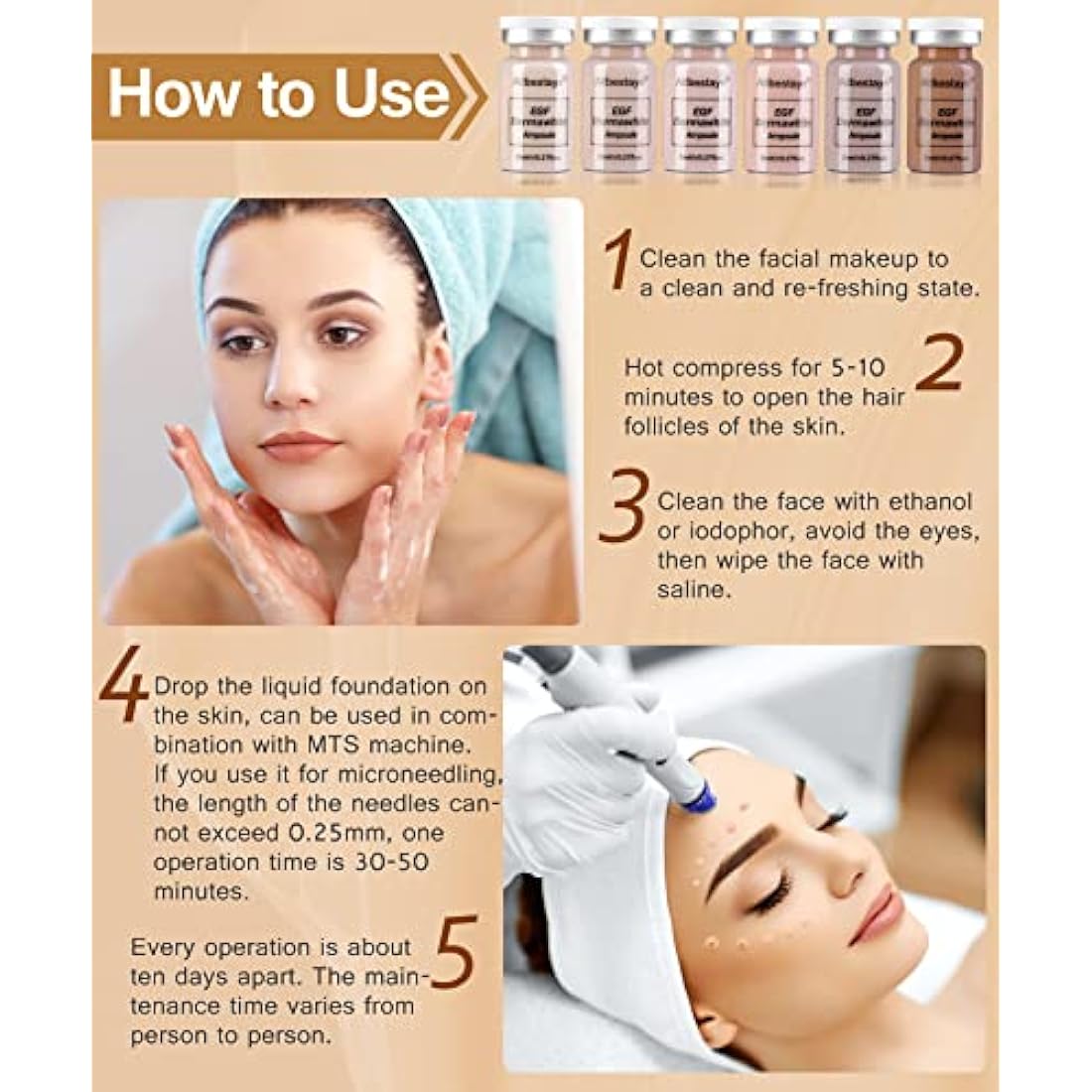 Jolof Store BB Glow Microneedling Serum – Semi-Permanent Foundation Set