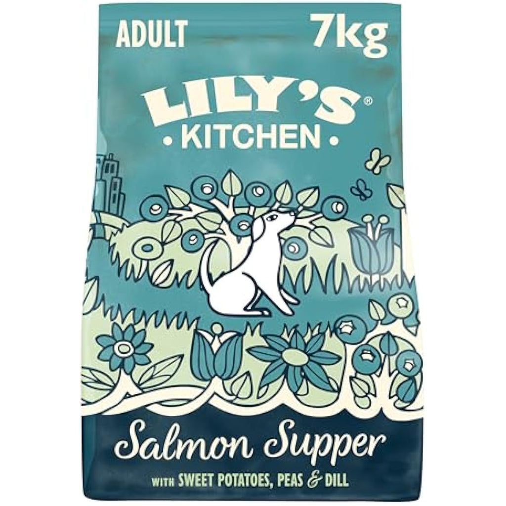 Lily’s Kitchen Salmon Supper Grain-Free Adult Dry Dog Food - 7kg