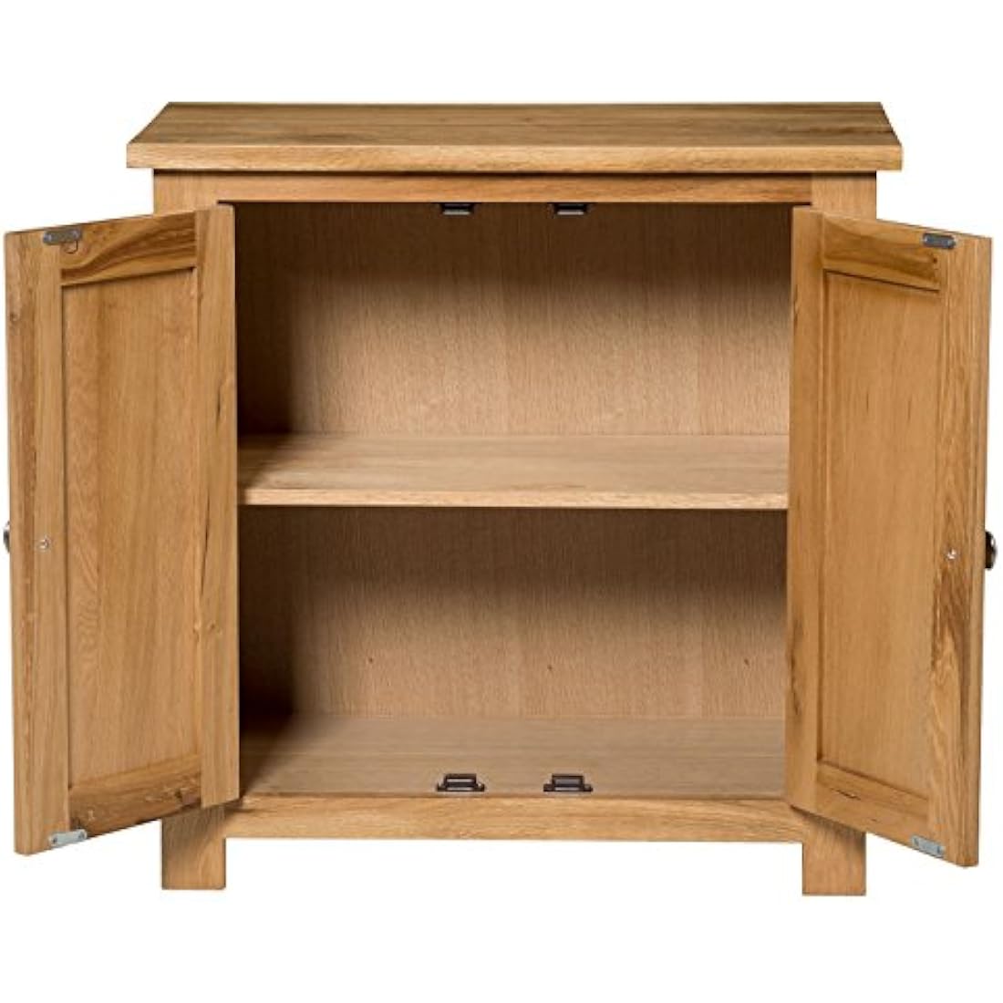 Hallowood Waverly Small Oak Sideboard – 2 Door Solid Wood Cabinet