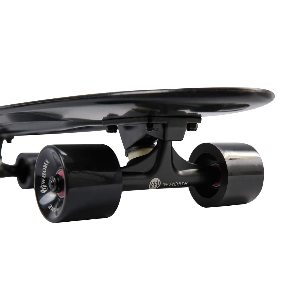 WHOME 27'' Cruiser Skateboard Complete – Retro Plastic Deck for All Ages