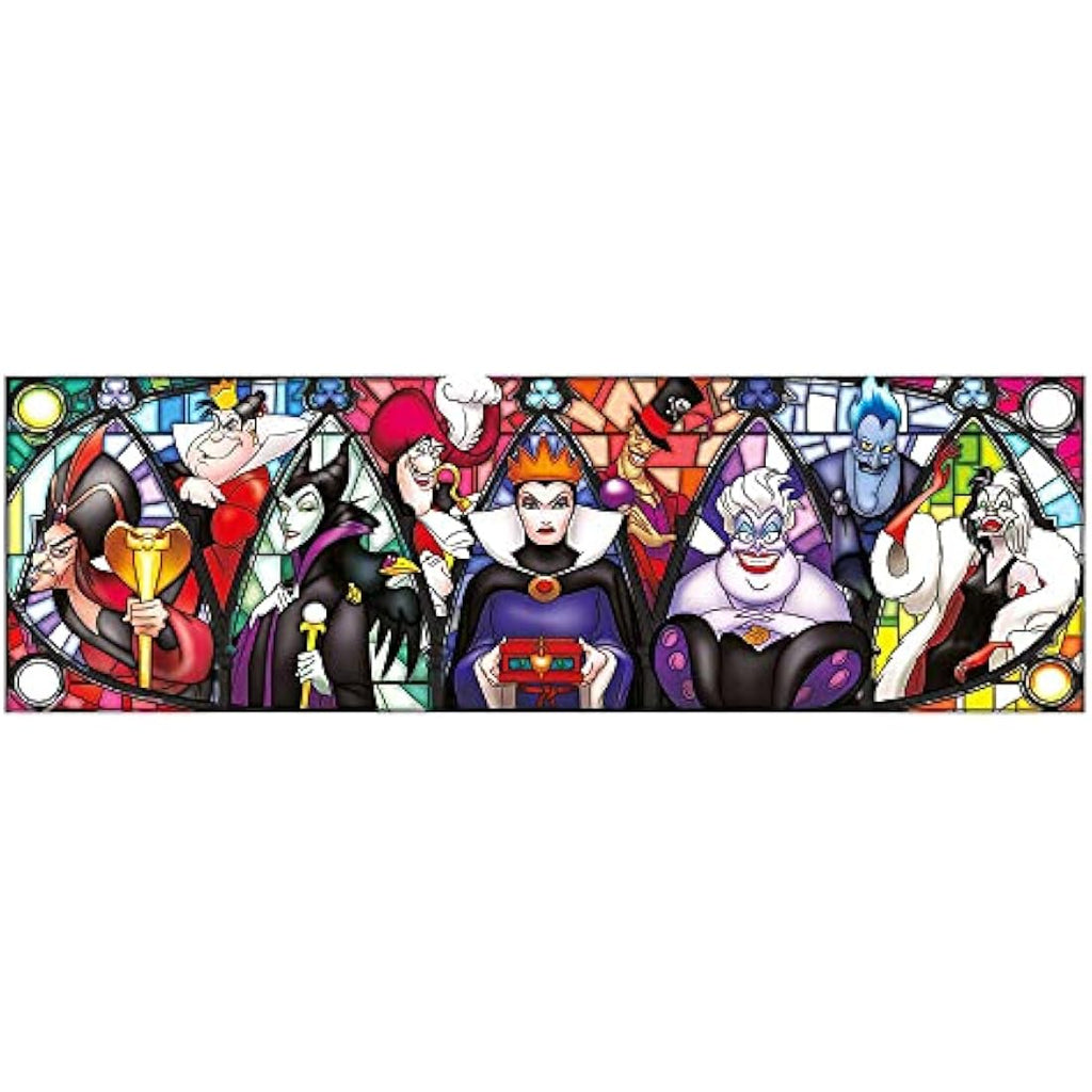 Clementoni Disney Villains Panorama Jigsaw Puzzle - 1000 Pieces