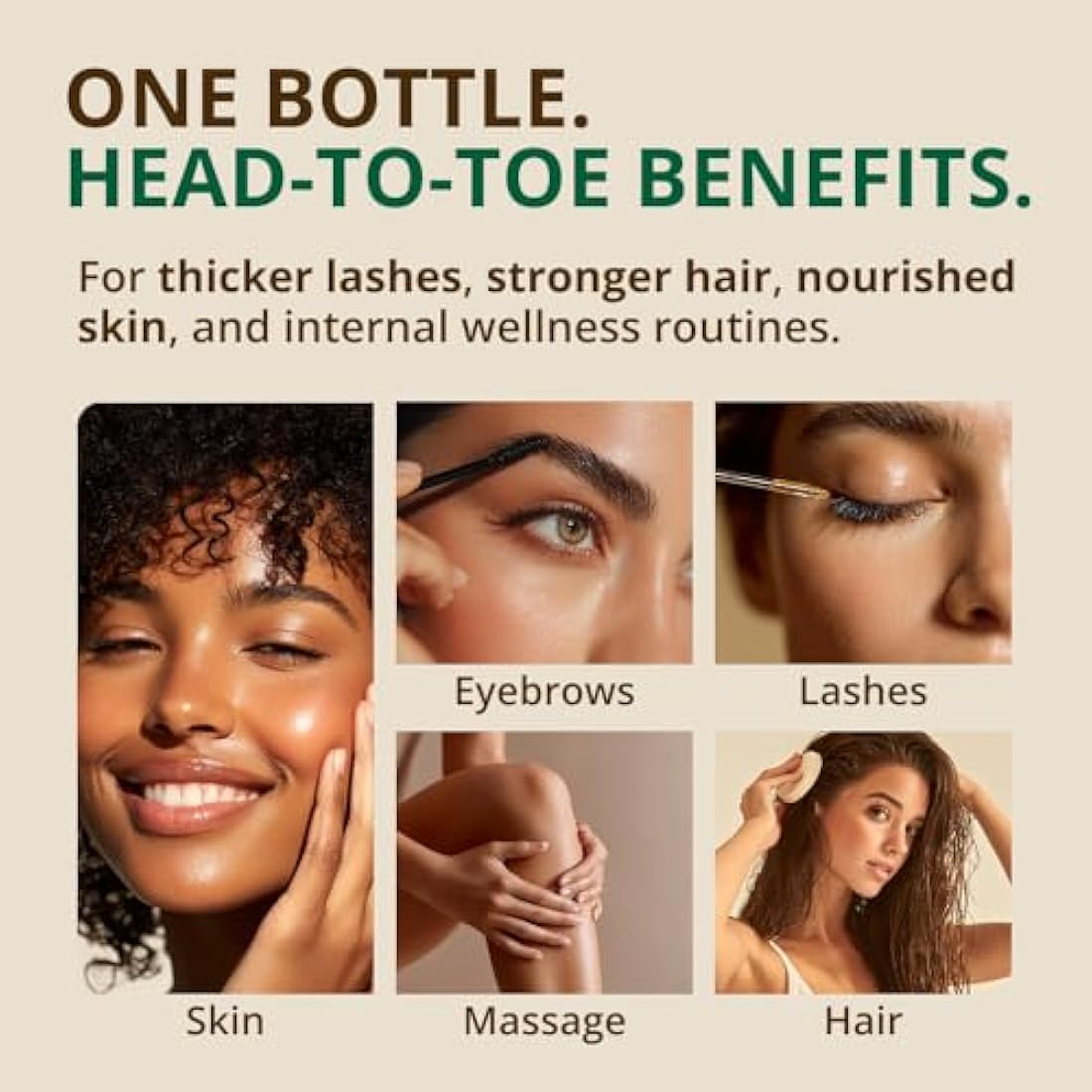 RejuveNaturals Organic Castor Oil – 16oz Glass Bottle Cold Pressed Hexane Free