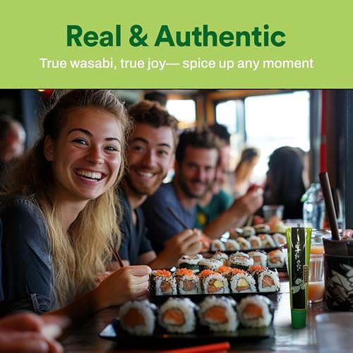 Wasabi-O Real Wasabi Paste – Authentic Japanese Sushi Paste, 3 x 43g