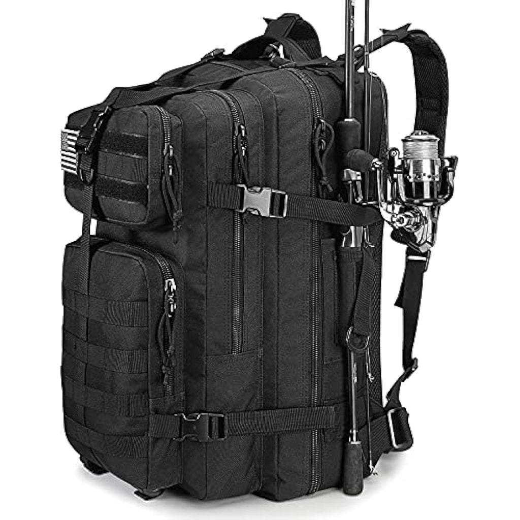 G4Free 50L Tactical Backpack | Water Resistant Molle Military Rucksack