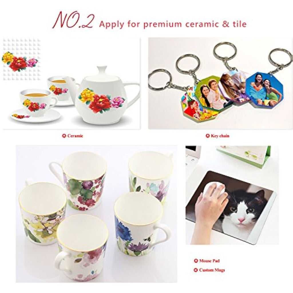 A-SUB Sublimation Paper A4 120gsm - 1000 Sheets for Inkjet Printers