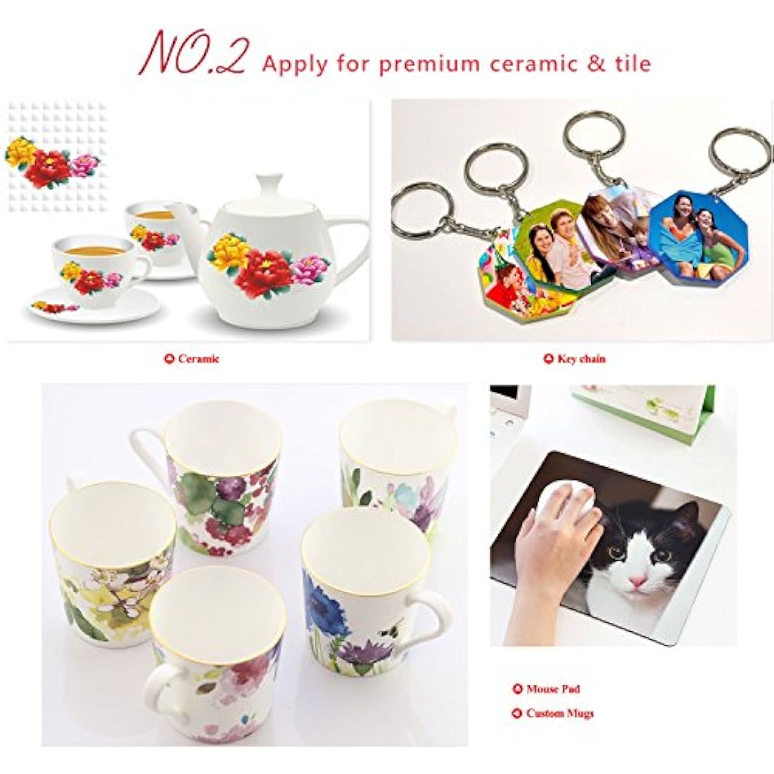 A-SUB Sublimation Paper A4 120gsm - 1000 Sheets for Inkjet Printers
