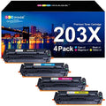 GPC Image 203X Compatible Toner for HP Color LaserJet Pro M281fdw | 4-Pack