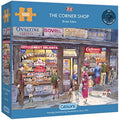 Gibsons Corner Shop 500 Piece Jigsaw Puzzle – Nostalgic British Scene