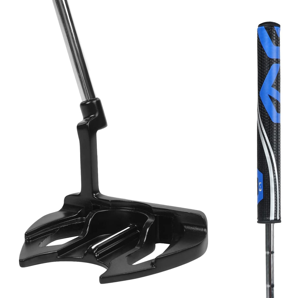MAZEL Tour GS5 Golf Mallet Putter | Milled Face Right Handed - 34 Inch