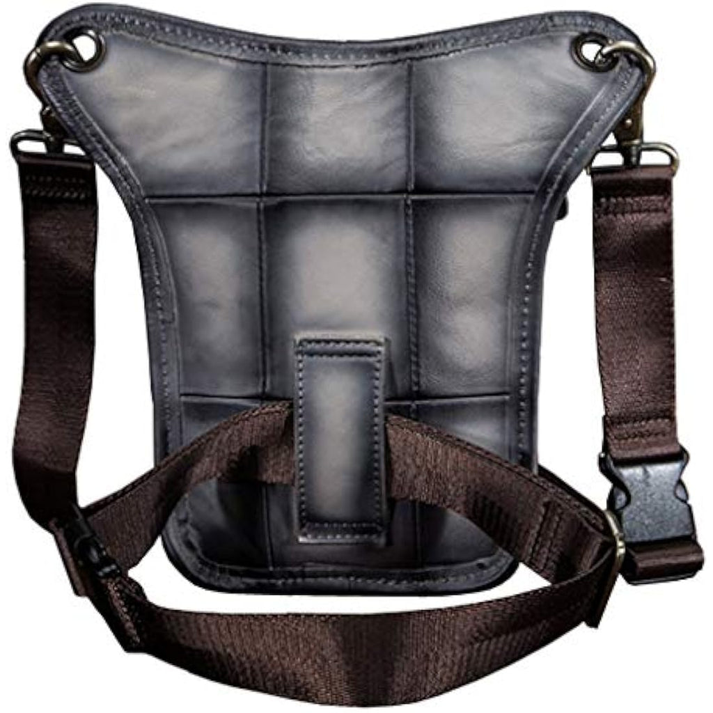 Leather Waist Pack – Unisex Minimalist Travel Belt Bag