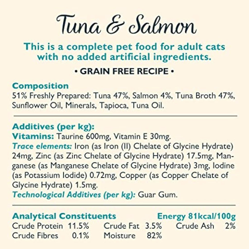 Lily's Kitchen Grain-Free Shredded Fillets Wet Cat Food - 8 x 70g