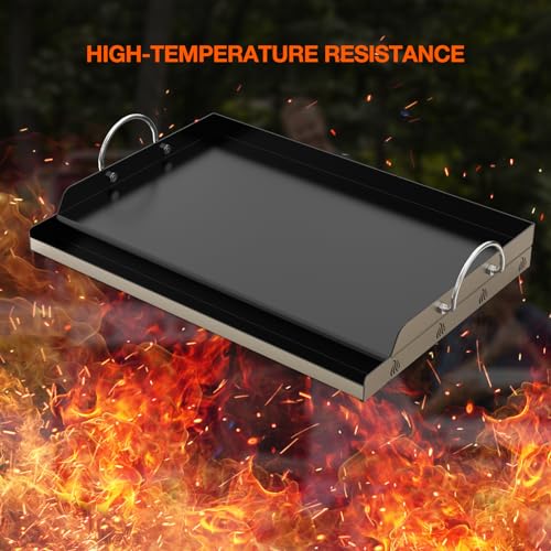 Onlyfire Non-Stick Ceramic Griddle Plancha for BBQ Gas & Charcoal Grills
