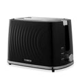 Tower Sonar 2-Slice Toaster | 900W with 7 Browning Levels – Black