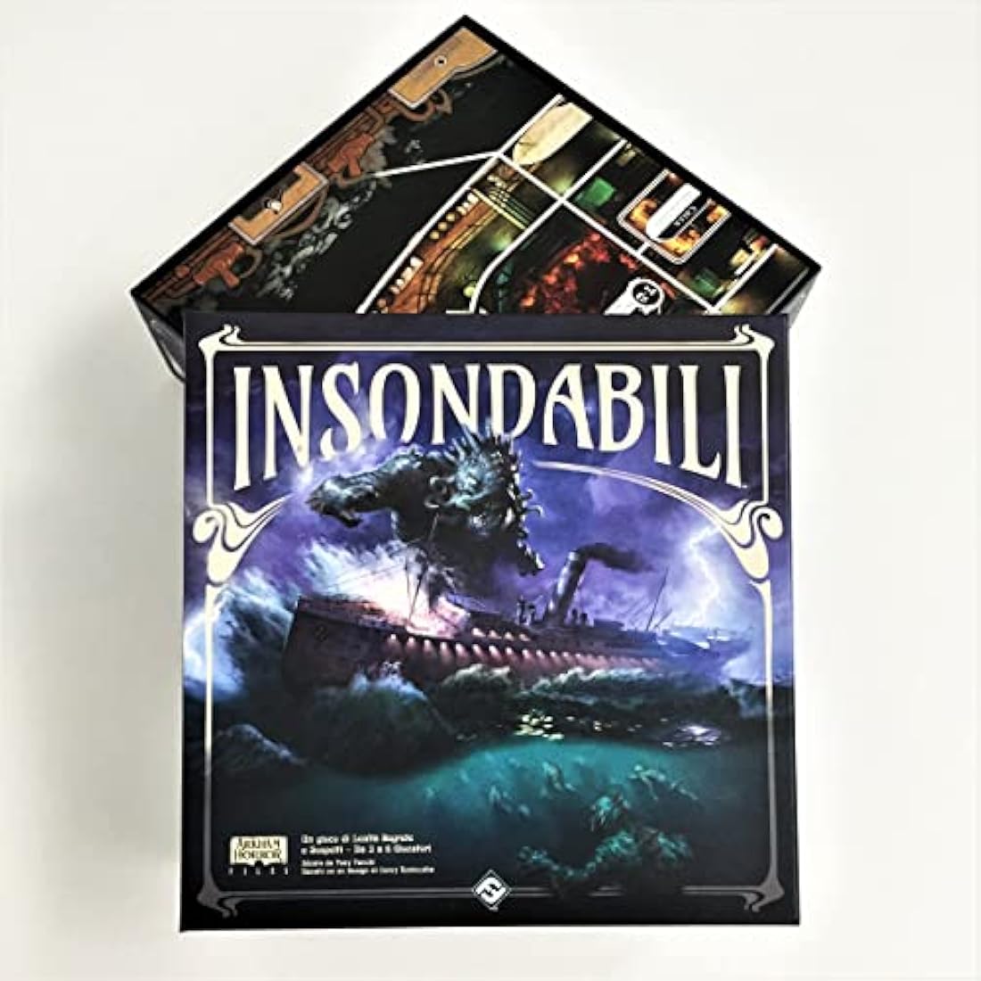 Asmodee Unfathomable Board Game | Arkham Horror Strategy | Italian