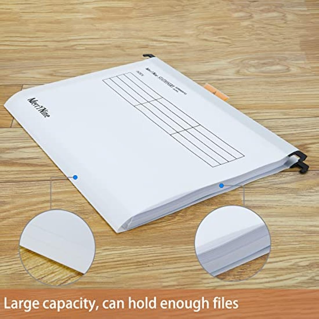 Jolof Store A4 Suspension Files - 15 Pack Polypropylene Hanging Folders