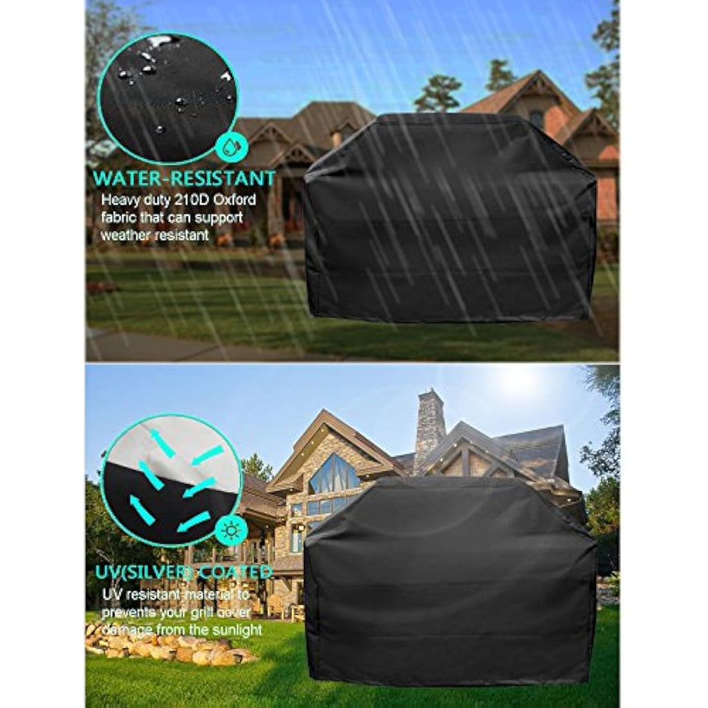 BBQ Grill Cover – Heavy Duty 210D Oxford Waterproof Fabric