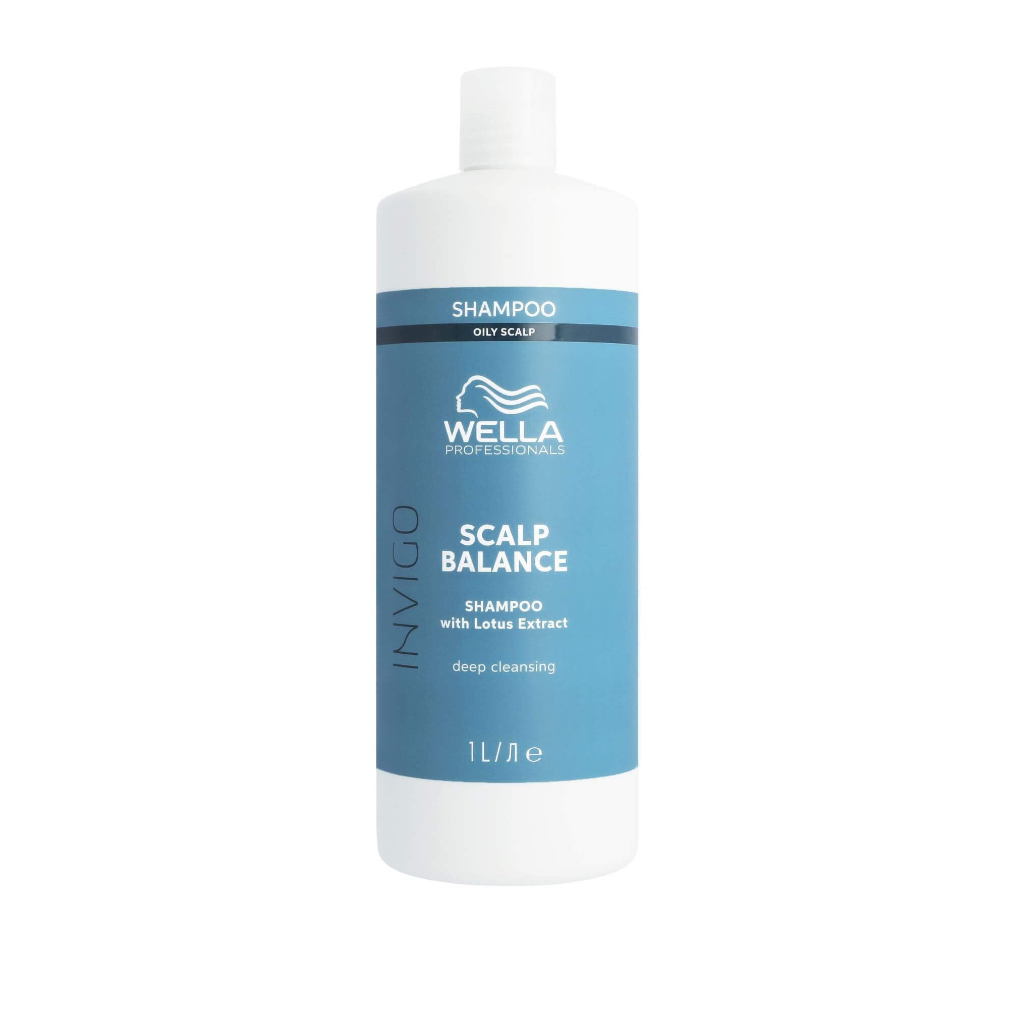 Wella Professionals Invigo Scalp Balance Oily Scalp Shampoo - 1000ml