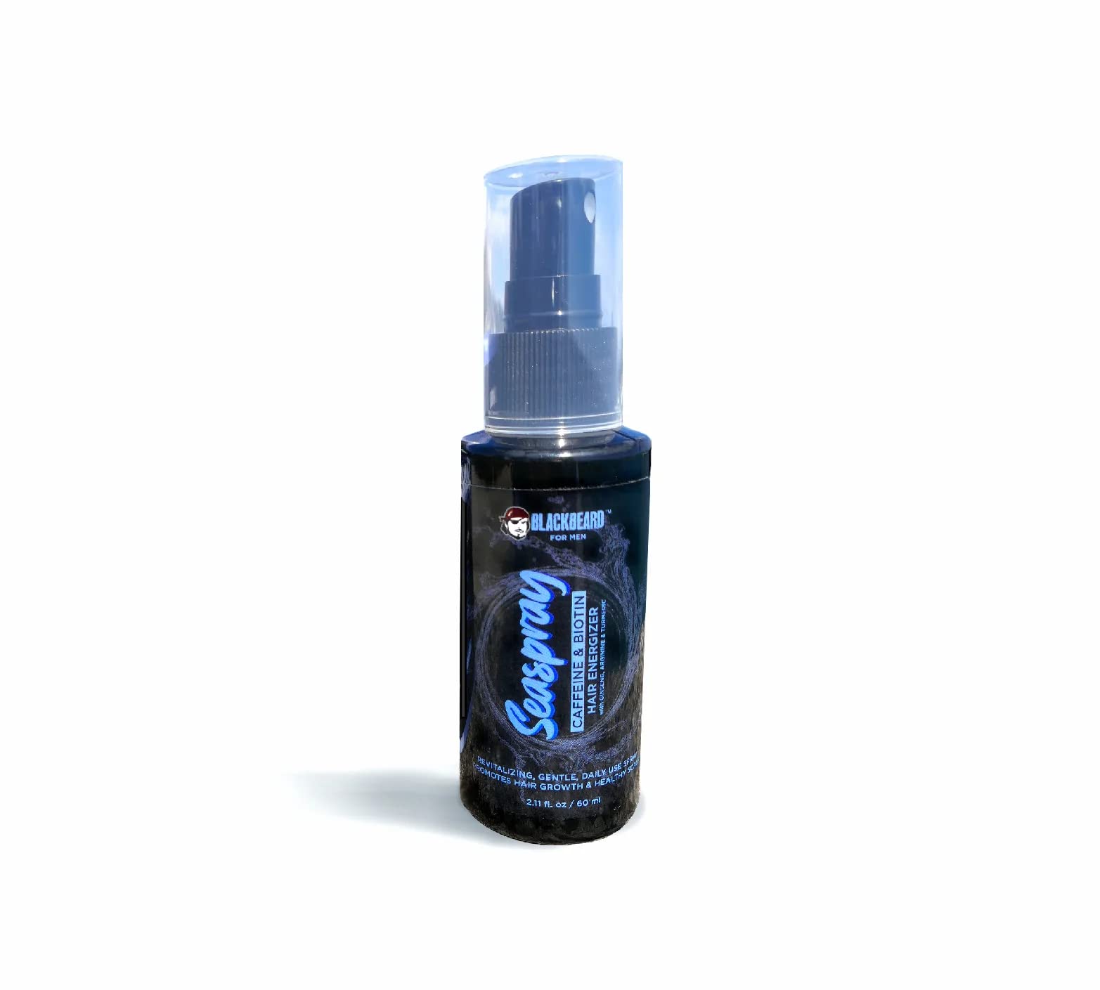 Blackbeard for Men Seaspray Beard Color & Grooming Solution – 60ml