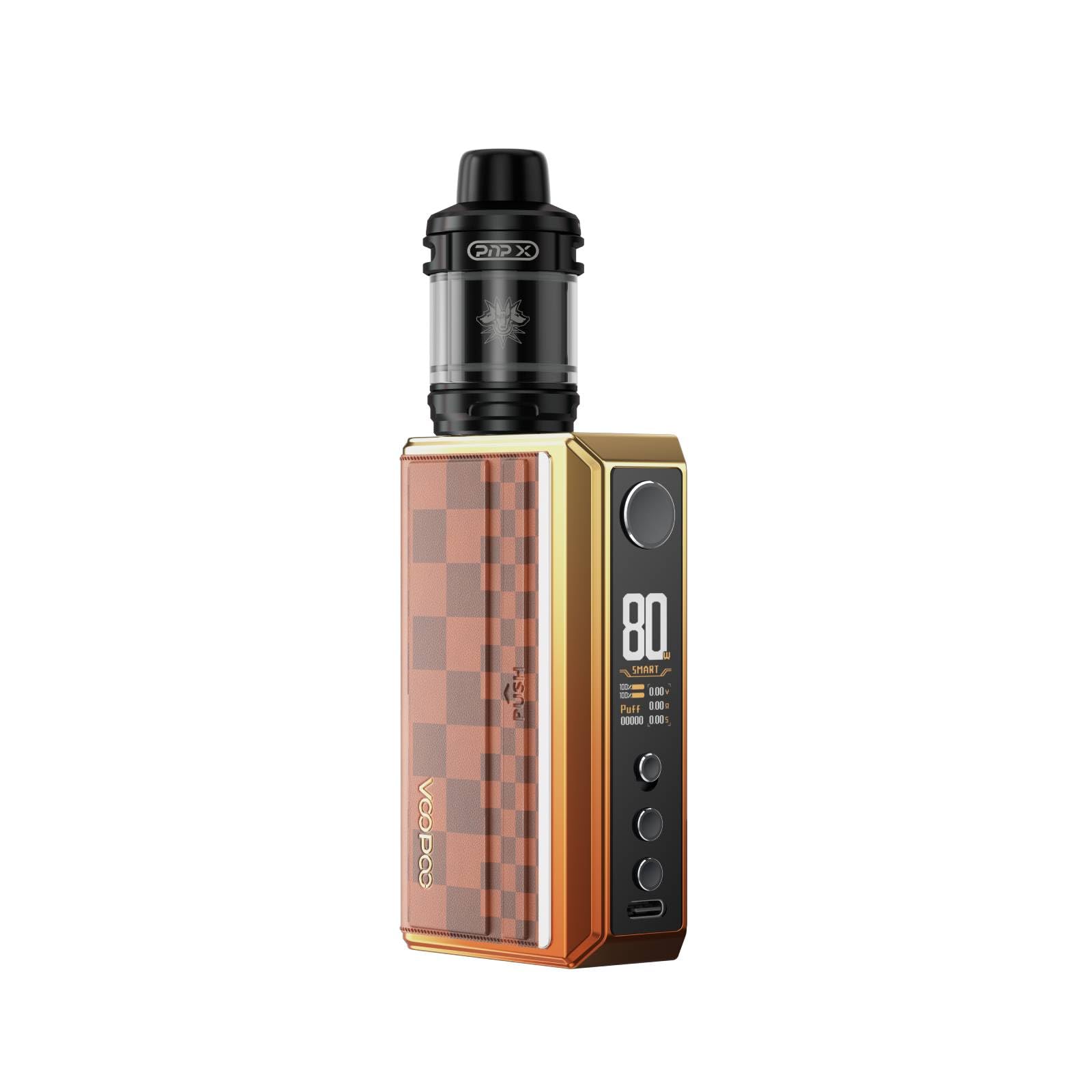 VOOPOO Drag 5 Vape Mod Starter Kit – 2ml Sub-Ohm Tank – Sunset Orange