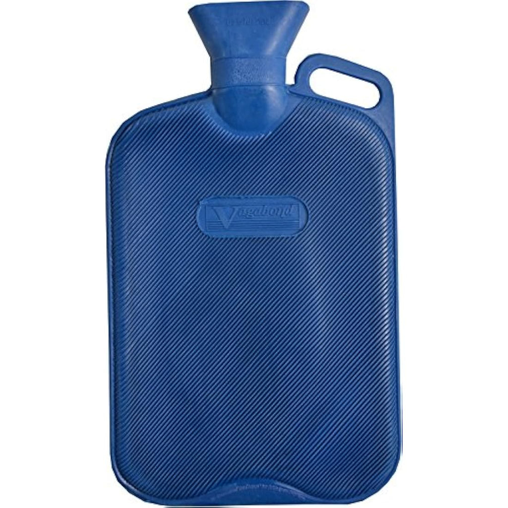 Vagabond Extra Large 2.7L Ribbed Blue Hot Water Bottle – High Rubber