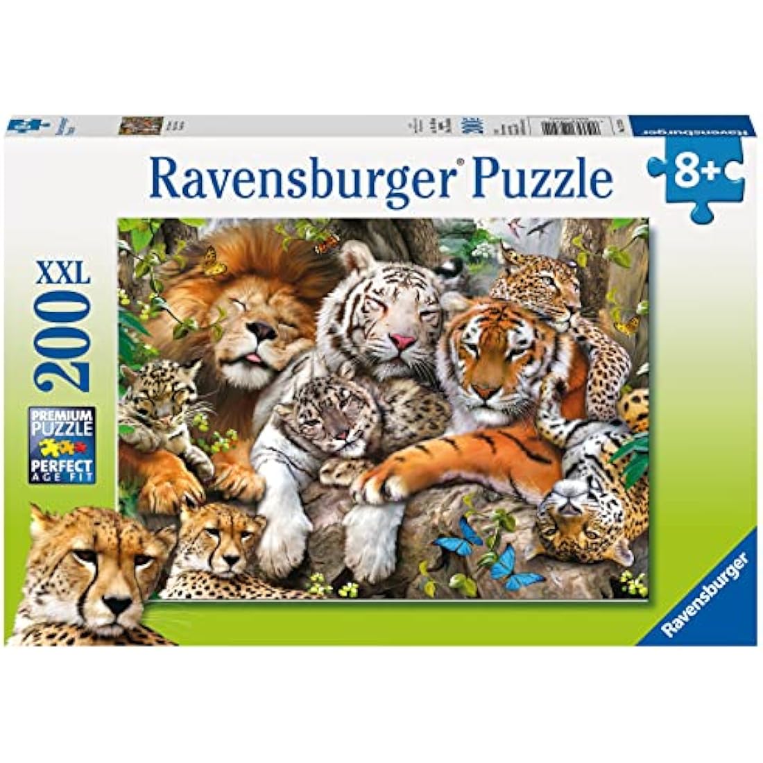 Ravensburger Big Cat Nap 200 Piece XXL Jigsaw Puzzle for Kids Age 8+
