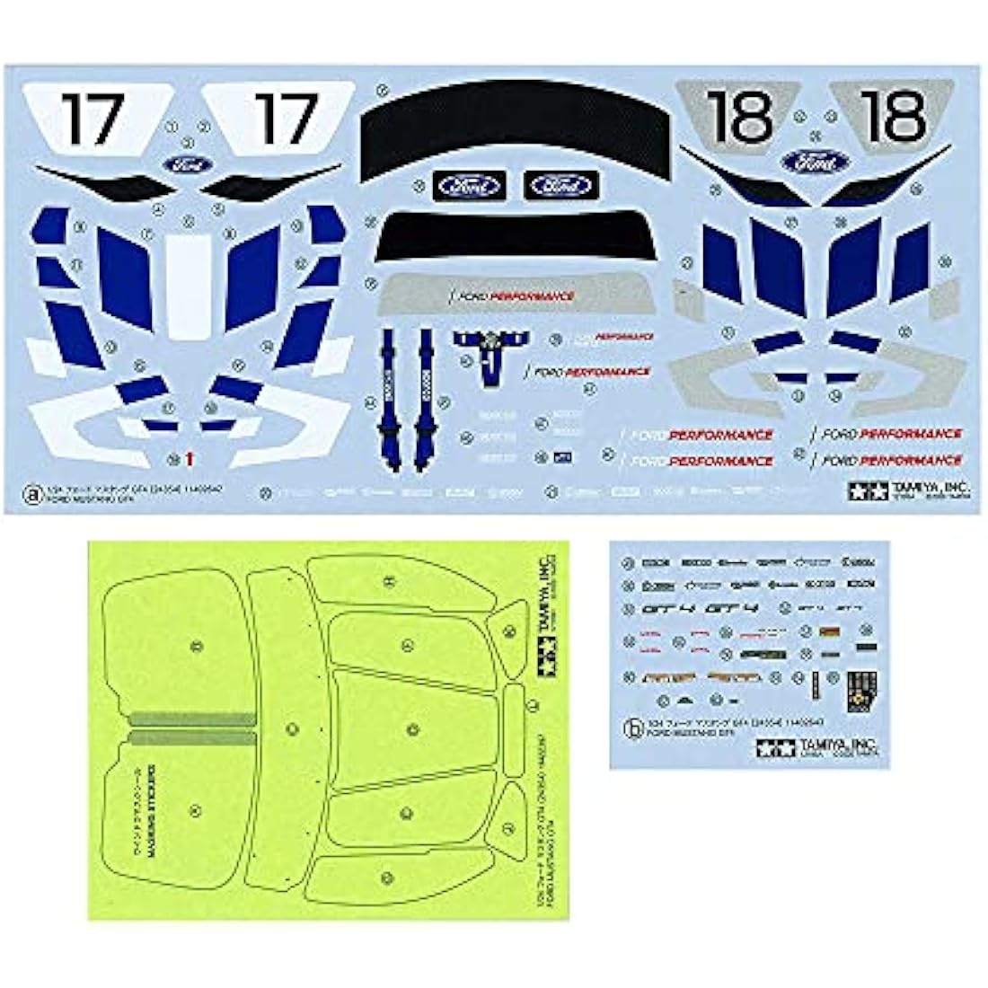 Tamiya Ford Mustang GT4 1/24 Scale Plastic Model Kit –