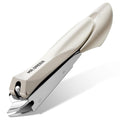 MR.GREEN Slanted Edge Nail Clippers – Anti-Splash Stainless Steel Trimmer