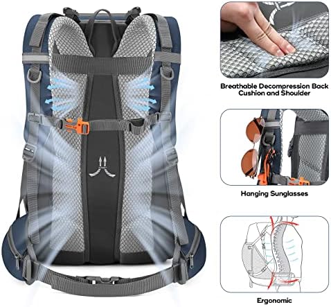 Maelstrom 50L Waterproof Hiking Backpack | Lightweight Camping Daypack