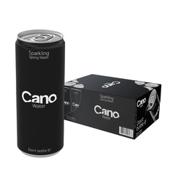 Cano Water Sparkling Spring Water – High pH Alkaline Cans (24 Pack)