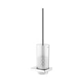 Keuco Edition 11 Toilet Brush Set | Chrome-Plated Real Crystal Insert