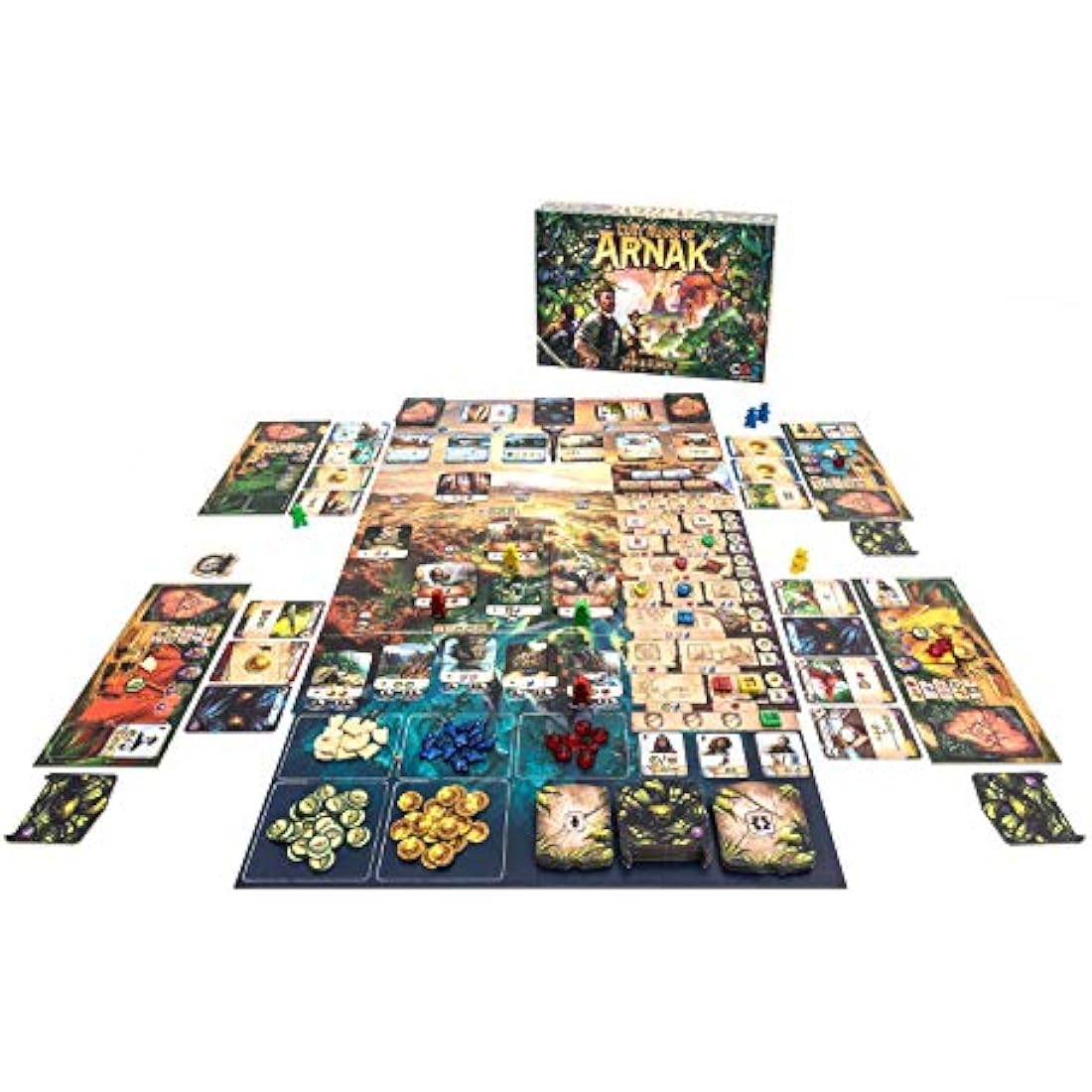 Lost Ruins of Arnak Board Game – Strategy Deckbuilder by CGE
