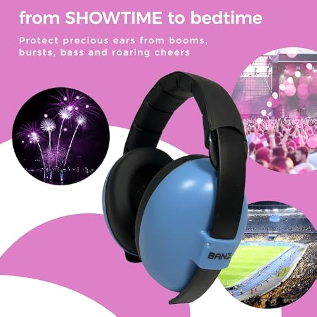 Banz Baby Ear Defenders – Noise Cancelling Headphones for 0-36 Months