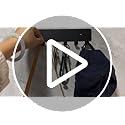 Jolof Store Key Holder for Wall – 6 Metal Hooks Self Adhesive Rack, White