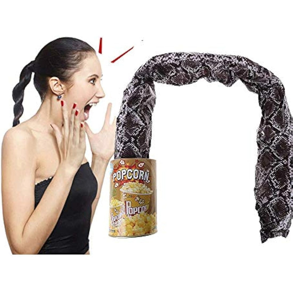 Potato Chip Snake Can Prank Toy – 2 Piece Gag Gift Set