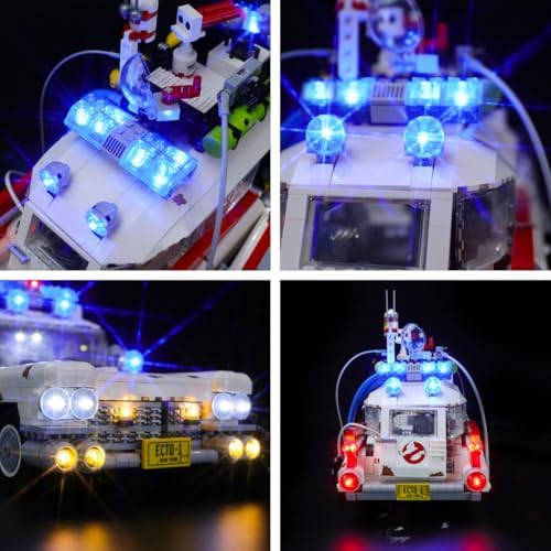 Lightailing LED Light Kit for Lego 10274 Ghostbusters ECTO-1 Model