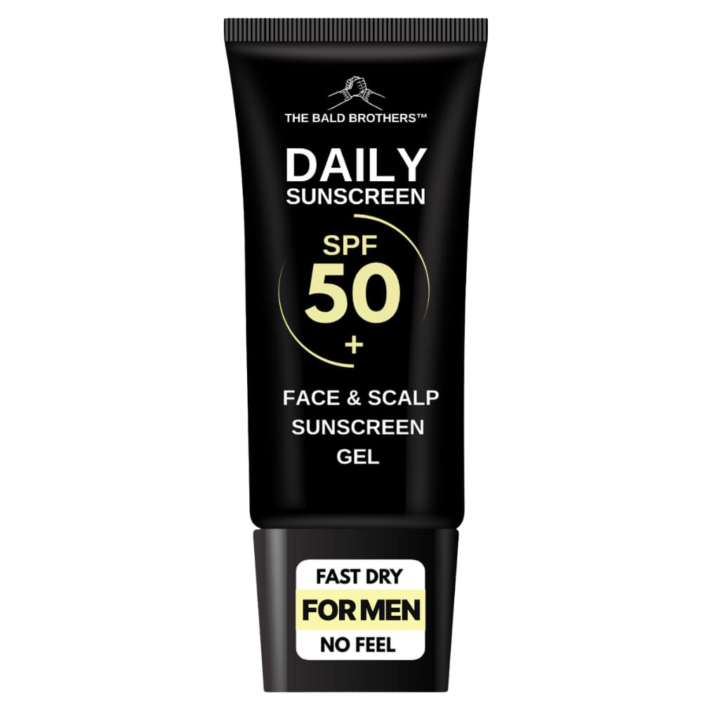 The Bald Brothers SPF 50+ Scalp & Face Sunscreen – Matte Fragrance Free