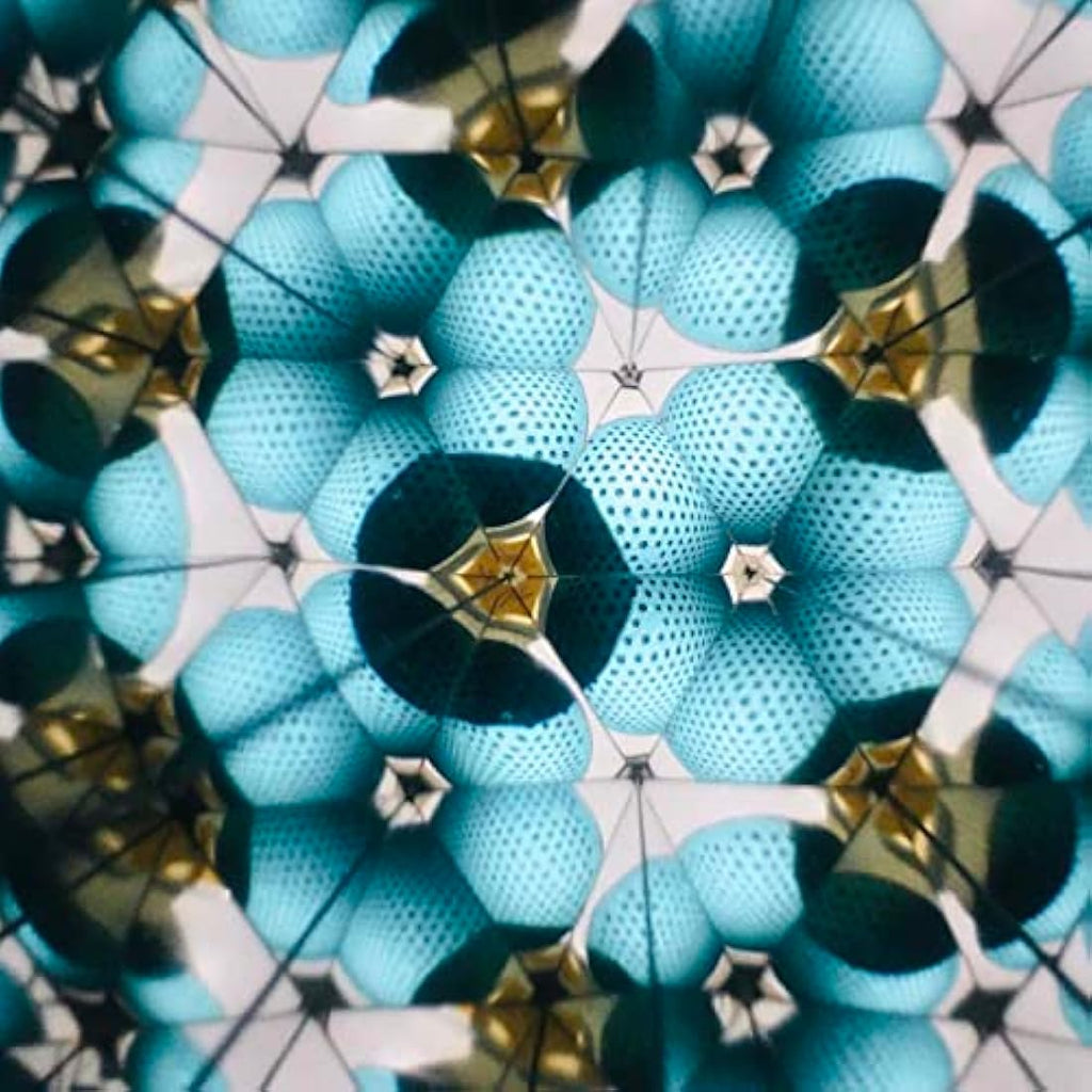ZEALMAX Handmade Glass Kaleidoscope Toy – Pastoral Style Gift
