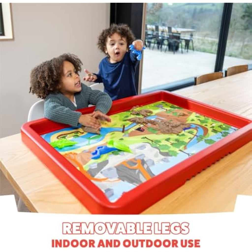 Toyrific Play Tray - Adjustable Sensory Activity Table for Kids