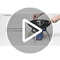 Campingaz Party Grill – Portable 1350W Gas Camping Stove and BBQ