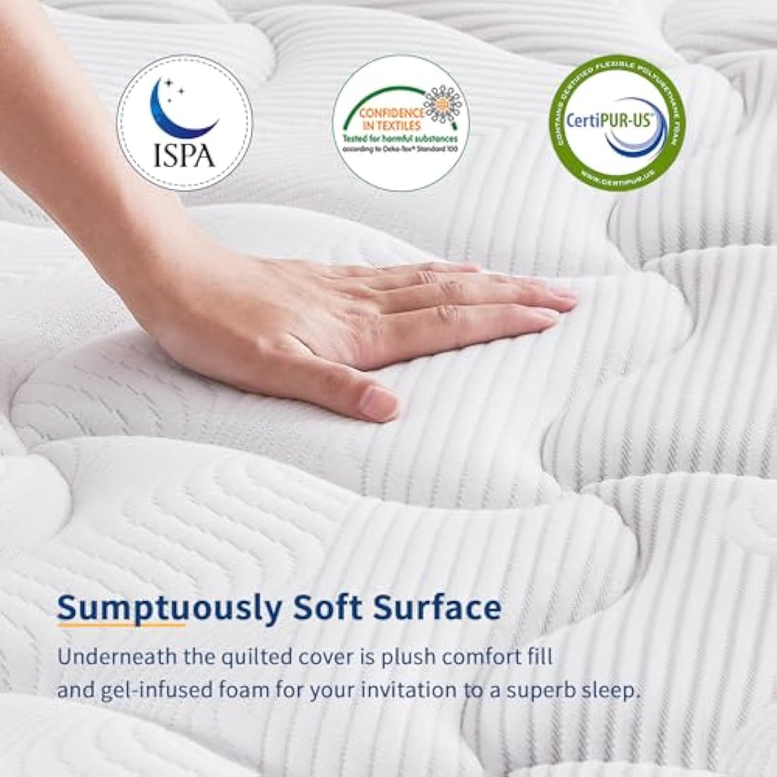 SuiLong 3FT Single Hybrid Mattress – 12 Inch Orthopedic Memory Foam