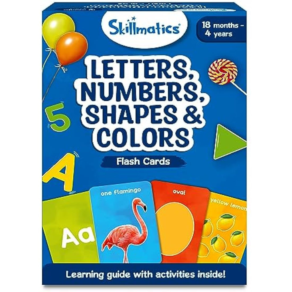 Skillmatics Toddler Flash Cards – 50 Double-Sided Montessori Cards